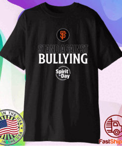 Sf Giants Stand Against Bullying Spirit Day Shirt