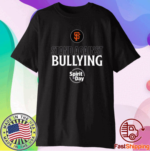 Sf Giants Stand Against Bullying Spirit Day Shirt