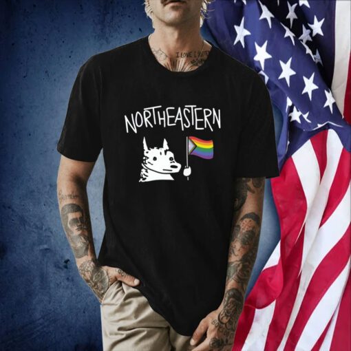 Northeastern Hoosky Pride T-Shirt