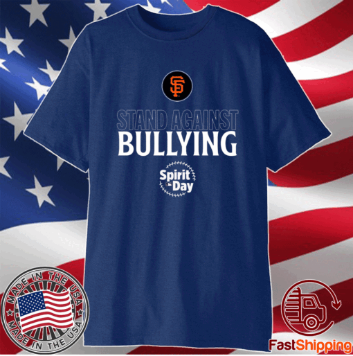 Sf Giants Stand Against Bullying Spirit Day Shirt