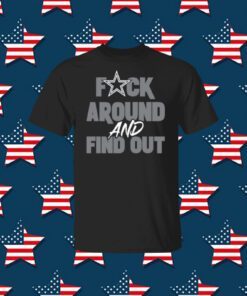 Fuck Around And Find Out Dallas Cowboys V-Neck Shirt