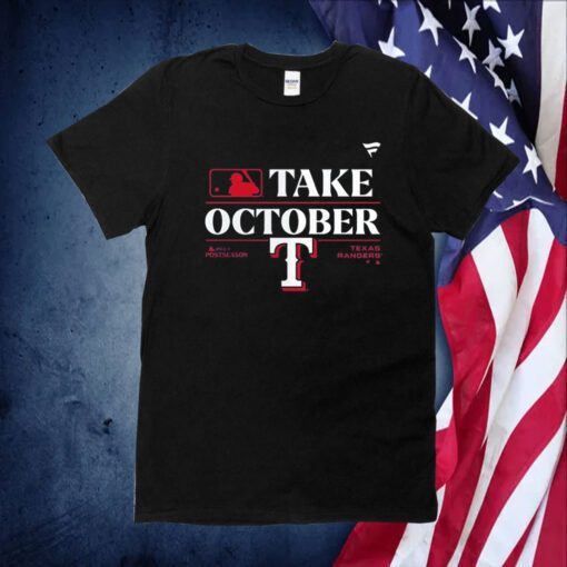 Texas Rangers Take October 2023 Postseason Shirts