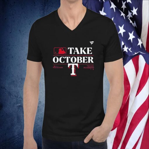 Texas Rangers Take October 2023 Postseason Shirts