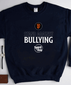 Sf Giants Stand Against Bullying Spirit Day Shirt