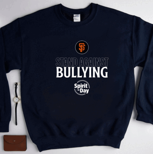 Sf Giants Stand Against Bullying Spirit Day Shirt