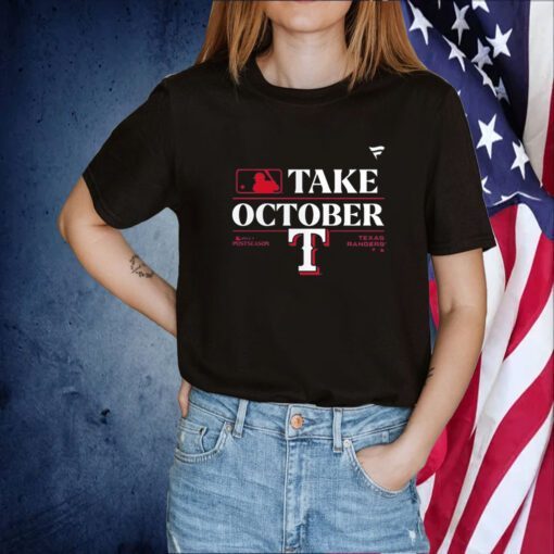 Texas Rangers Take October 2023 Postseason Shirts