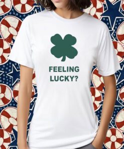 Paul Mescal Wearing Feeling Lucky Tee Shirt