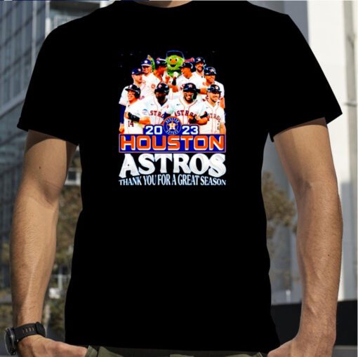 2023 Houston Astros, Thank You, Great Season, T-Shirt
