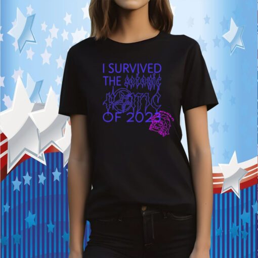 I Survived The Satanic Panic Of 2023 And So Did He Tee Shirt