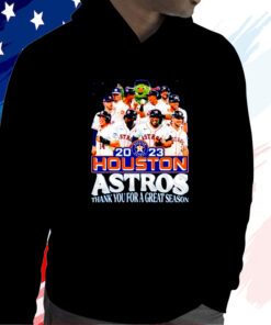 2023 Houston Astros, Thank You, Great Season T-Shirt