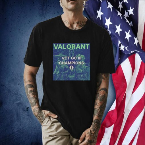 Valorant Vct Gc Iii Champions 2023 T-Shirt