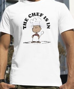 Peanuts Linus The Chef Is In Orange T-Shirt