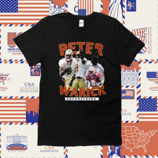 Keon Coleman Fsu Wear Peter Warrick Tee Shirt