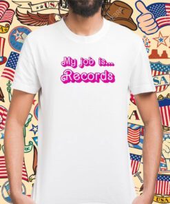 Dr. Colleen Shogan My Job Is Records Tee Shirt