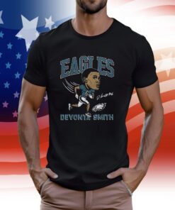 Eagles Devonta Smith Signature TShirts
