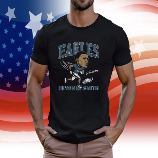 Eagles Devonta Smith Signature TShirts