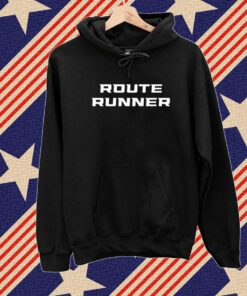 Aj Brown Wearing Route Runner Shirt