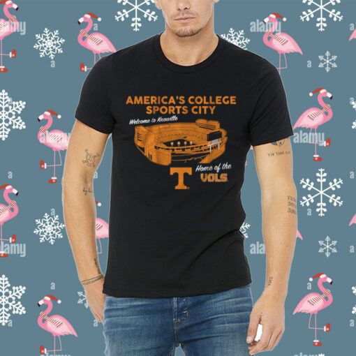 Official Americas College Sports City Tennessee TShirt
