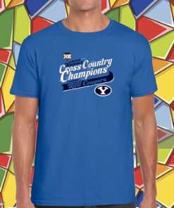 Byu Cougars 2023 Big 12 Women’s Cross Country Champions Shirt