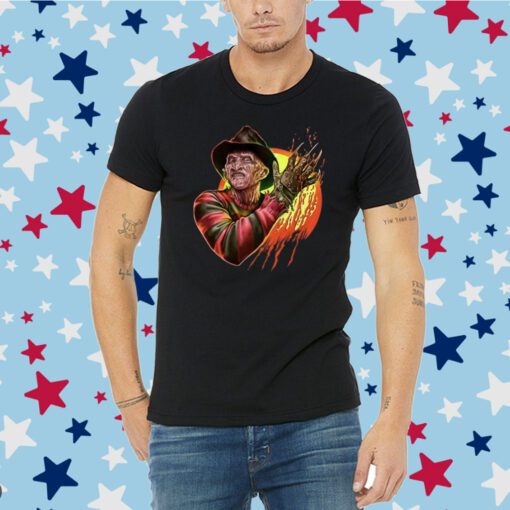 Frightrags Freddy Slashed Unisex Shirts