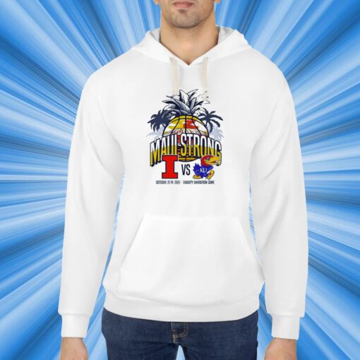 Illinois Fighting Illini Vs Kansas Jayhawks Maui Strong October 29th 2023 Shirt