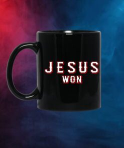 Evan Carter Jesus Won Mug