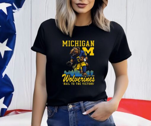 Michigan Wolverines Hail To The Victors T-Shirt