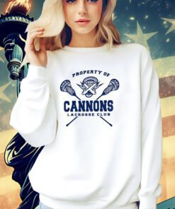 Property of champion Cannons Lacrosse club striker shirt