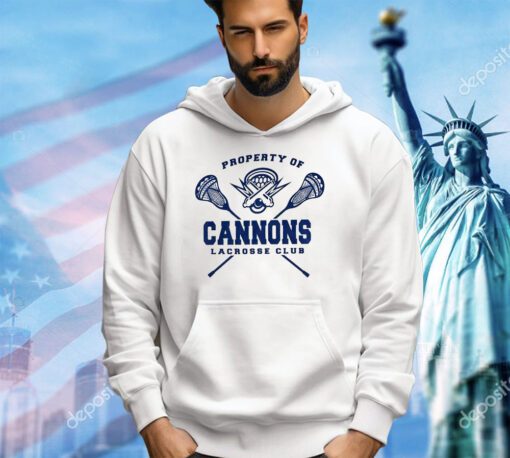 Cannons Lacrosse, Lacrosse Club, Lacrosse Striker Shirt, Champion Striker Shirt, Property of Champion, Property of Cannons Lacrosse, LacrProperty of champion Cannons Lacrosse club striker shirt osse Apparel, Champion Apparel