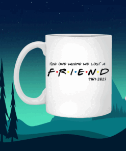 Matthew Perry The One Where We All Lost A Friend Mug