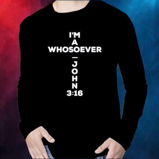 I’m A Whosoever John 3:16 Print Casual Long Sleeve Shirt