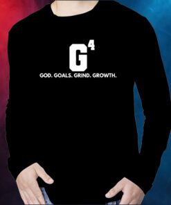 God Goals Grind Growth Long Sleeve Shirt