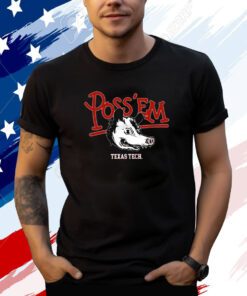 Texas Tech Football Rally Possum T-Shirt