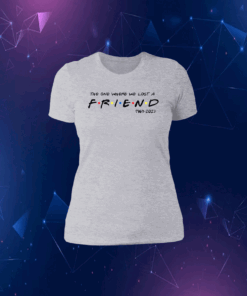 The One Where We All Lost A Friend Matthew Perry Women T-Shirt