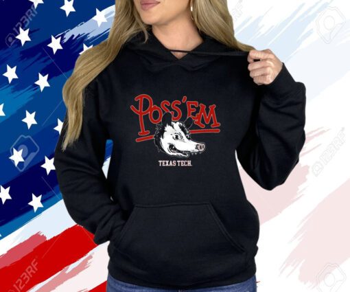 Texas Tech Football Rally Possum Hoodie