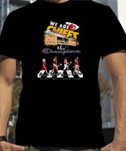 We Are Chiefs The Champions Abbey Road Memories T-Shirt