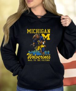 Michigan Wolverines Hail To The Victors Hoodie