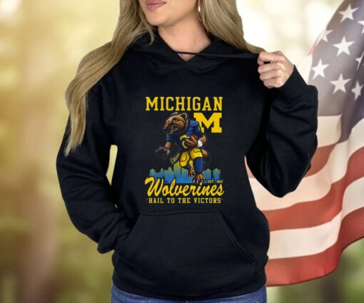 Michigan Wolverines Hail To The Victors Hoodie