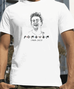 Rare Vintage Friends 1969 2023 Forever Matthew Perry T-Shirt