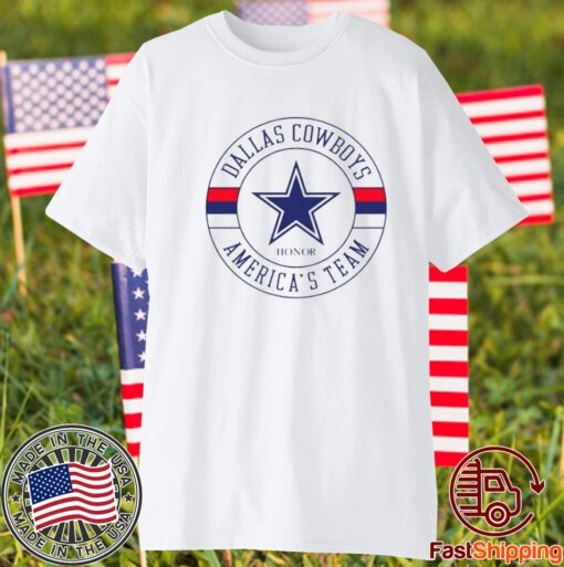 Dallas Cowboys Honor America's Team T-Shirt