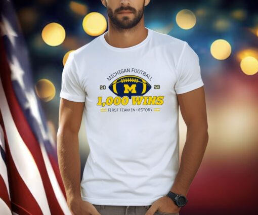 Michigan Football 1000 Wins T-Shirt