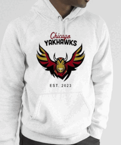 The Yak Chicago Yakhawks Est 2023 Hoodie Shirt