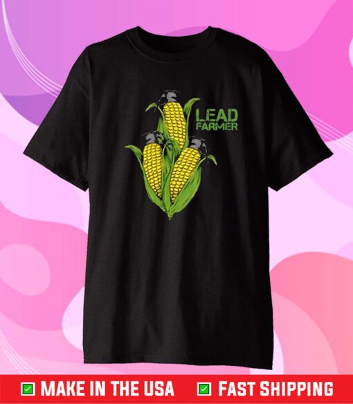 Stanley Roberts Lead Farmer Corn Grenade T-Shirt