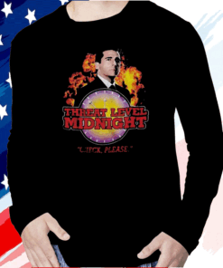 Michael Scott The Office Threat Level Midnight T-Shirt