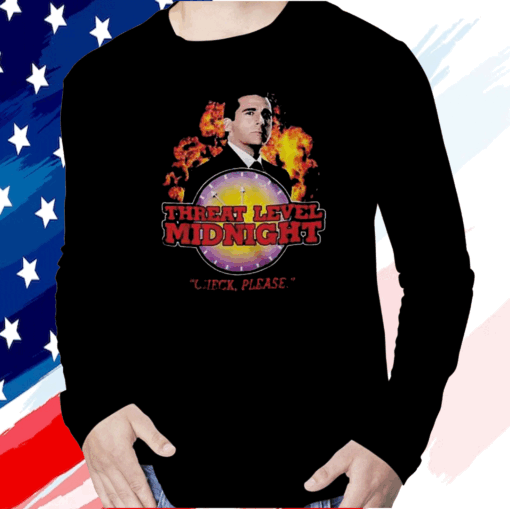 Michael Scott The Office Threat Level Midnight T-Shirt