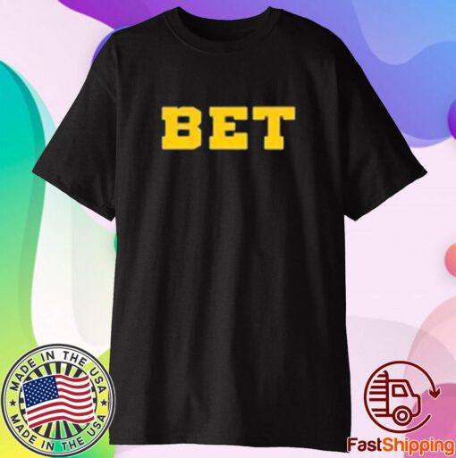 J J Mccarthy Bet T-Shirt