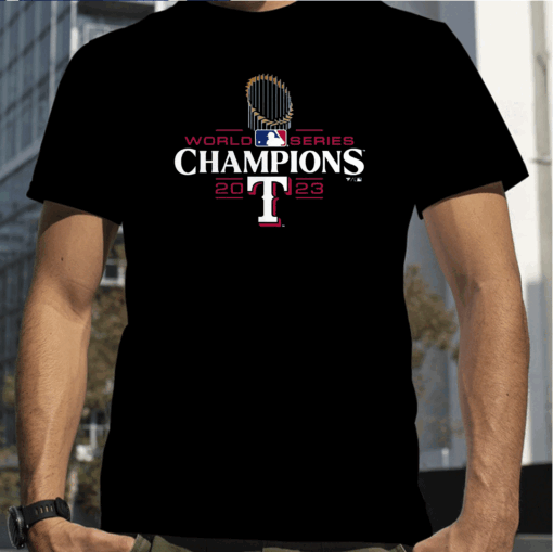 Texas Rangers Fanatics Branded 2023 World Series Champions T-Shirt
