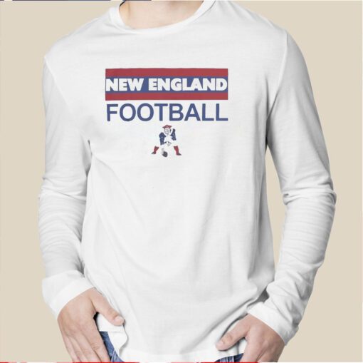 New England Patriots Football Logo T-Shirt