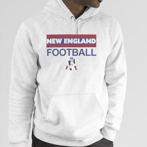 New England Patriots Football Logo T-Shirt