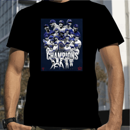 The Texas Rangers Are World Series Champions 2023 T-Shirt